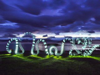 Lightpainting Höfn