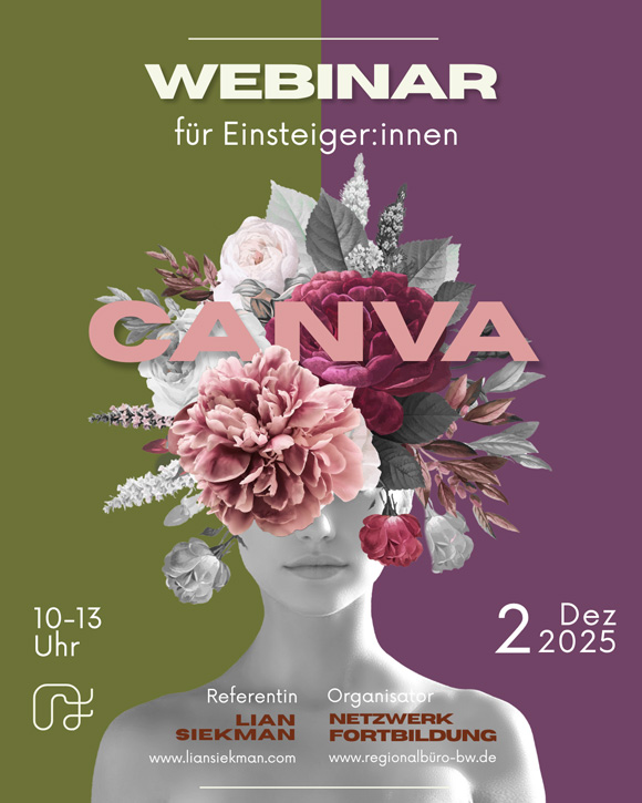 Neue Online-Kurse: Kreatives Designen mit Canva